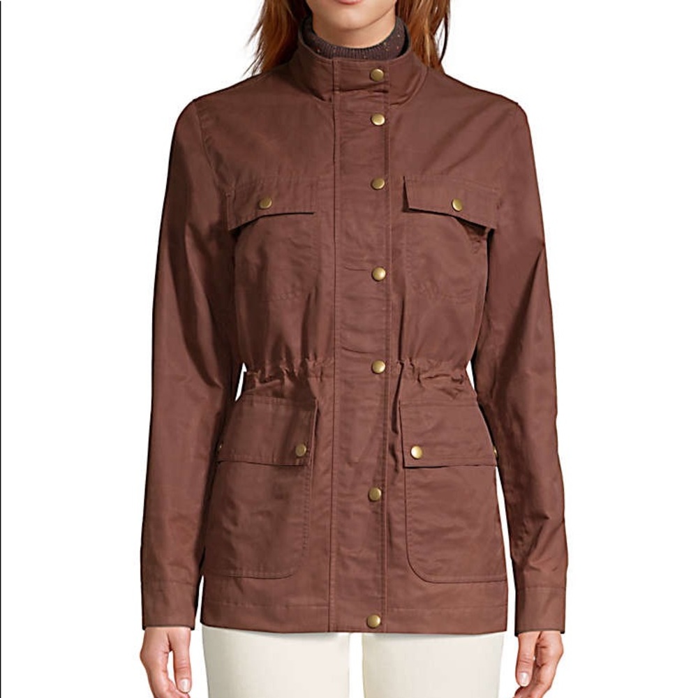 Lands End Water Resistant Utility Jacket